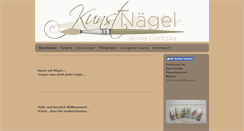 Desktop Screenshot of kunst-naegel.de